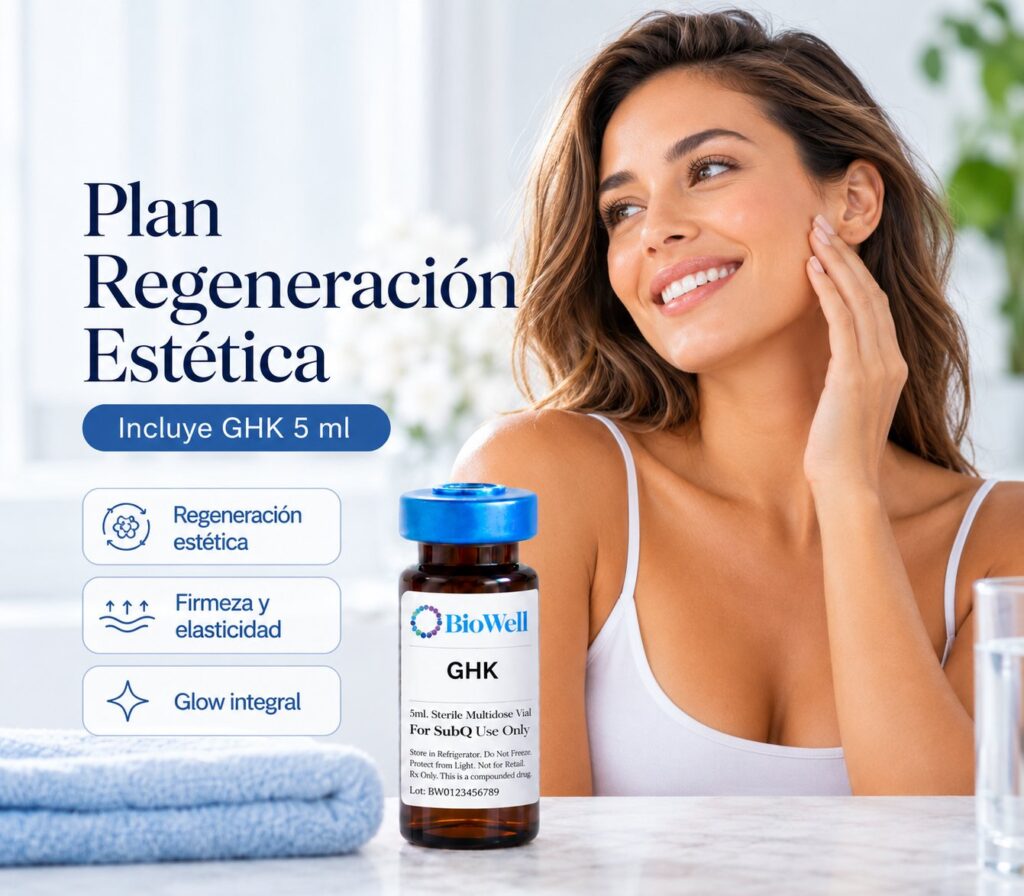 Regeneración Estética (GHK) – Plan mensual